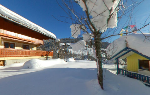 Panoramabild Winter